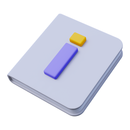 Informations sur le livre  3D Icon