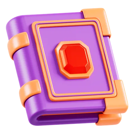 Livre de magie  3D Icon