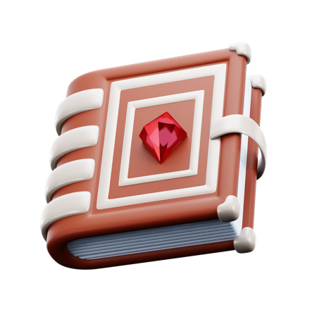 Livre de magie  3D Icon