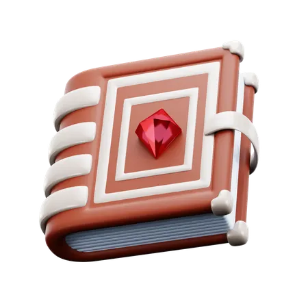 Livre de magie  3D Icon