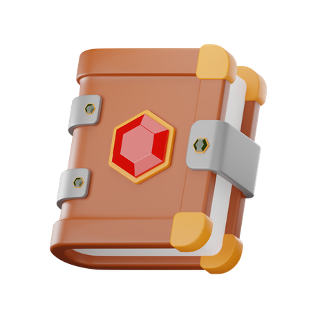 Livre de magie  3D Icon