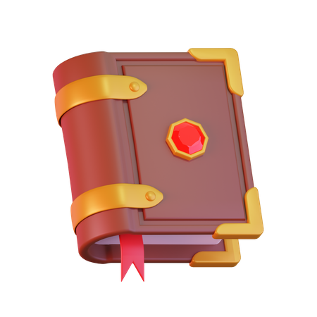 Livre de magie  3D Icon