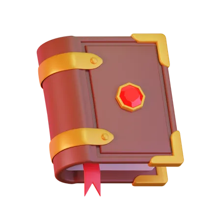 Livre de magie  3D Icon