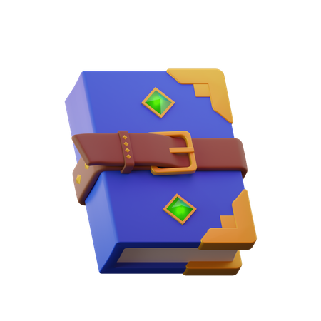 Livre de magie  3D Icon