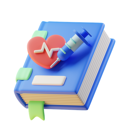 Livre médical  3D Icon