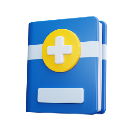 Livre médical  3D Icon