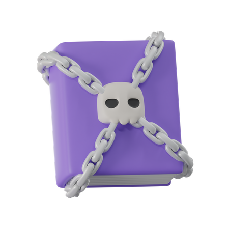 Livre mystérieux  3D Icon