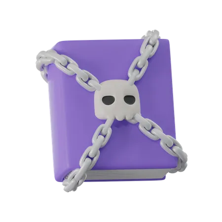 Livre mystérieux  3D Icon