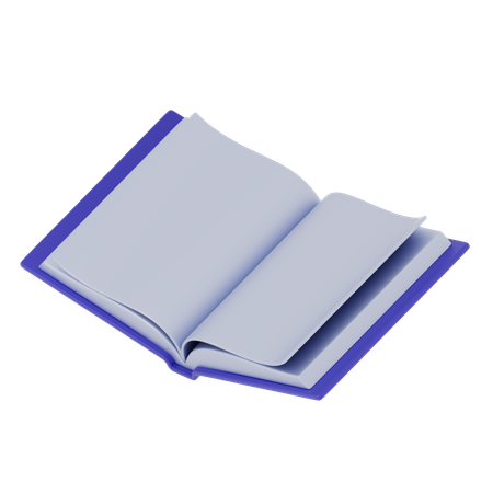 Livre ouvert  3D Icon