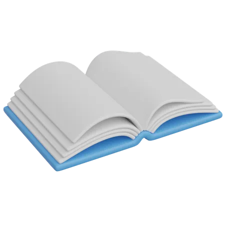 Livre ouvert  3D Icon