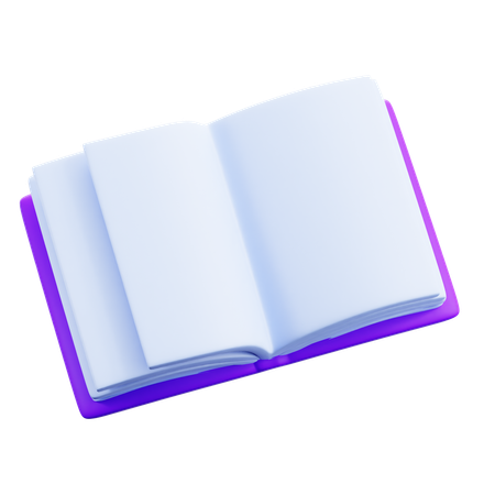 Livre ouvert  3D Icon