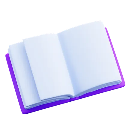 Livre ouvert  3D Icon