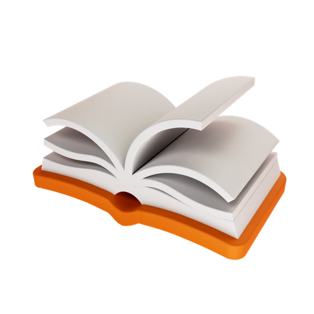 Livre ouvert  3D Icon