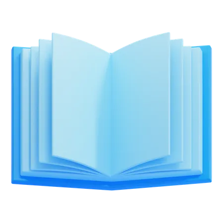 Livre ouvert  3D Icon