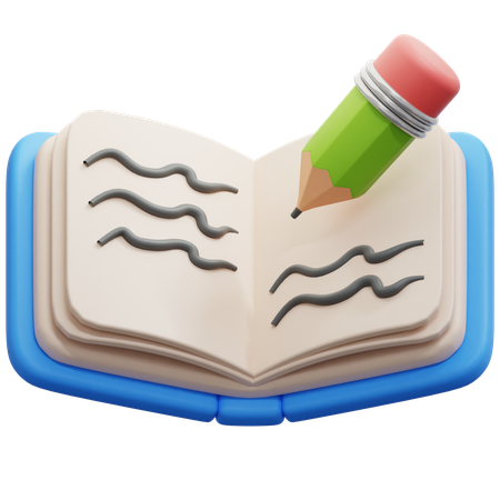 Livre ouvert  3D Icon