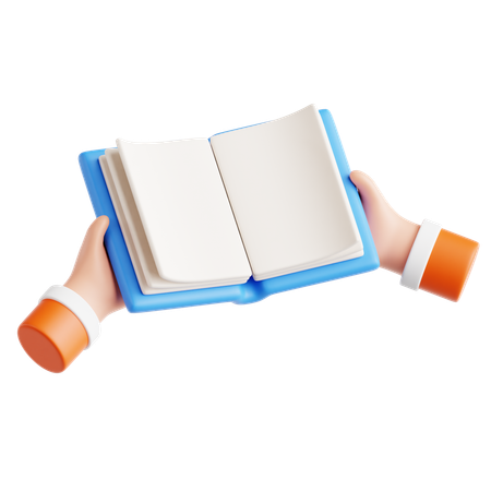 Livre ouvert  3D Icon