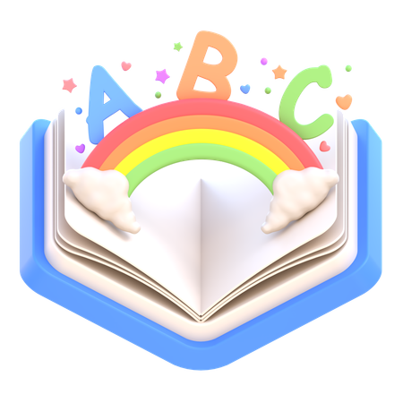 Livre ouvert  3D Icon