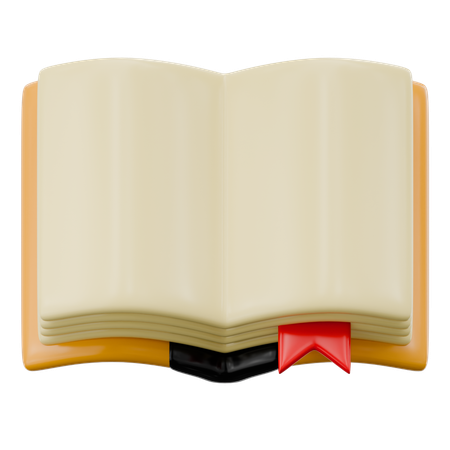 Livre ouvert  3D Icon