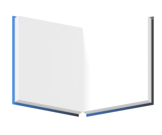 Livre ouvert  3D Icon