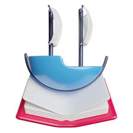 Livre ouvert  3D Icon