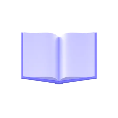 Livre ouvert  3D Icon