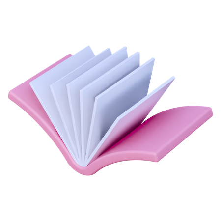 Livre ouvert  3D Icon