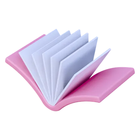 Livre ouvert  3D Icon