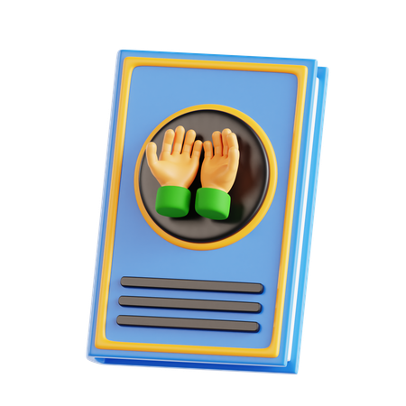 Livre religieux  3D Icon