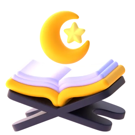 Livre sacré  3D Icon