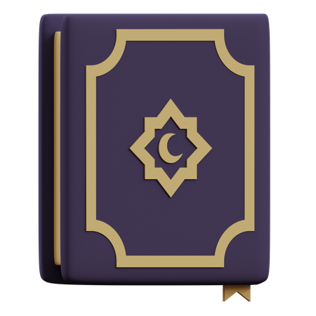 Livre saint al coran  3D Icon