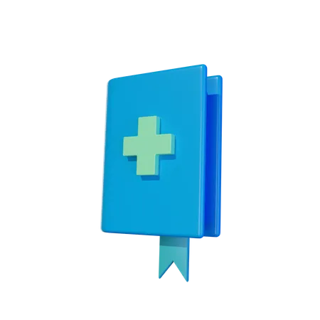 Livre santé  3D Icon