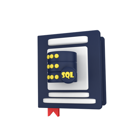 Livre SQL  3D Icon