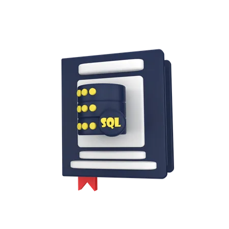 Livre SQL  3D Icon