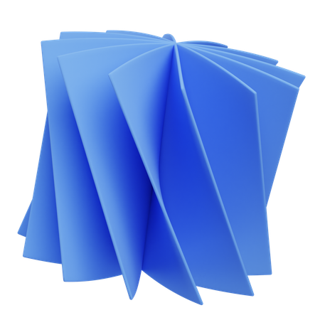 Livre tordu  3D Icon