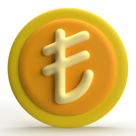 Lire turque  3D Icon