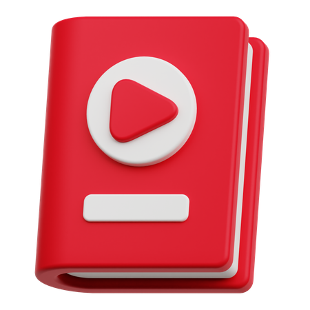 Livre vidéo  3D Icon