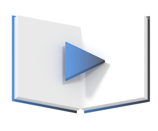 Livre vidéo  3D Icon