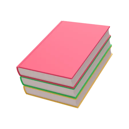 Livres  3D Illustration