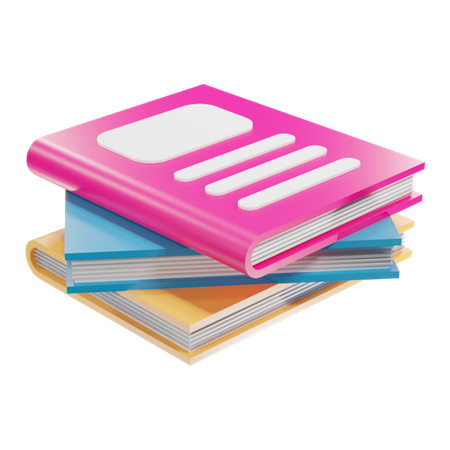 Livres  3D Icon