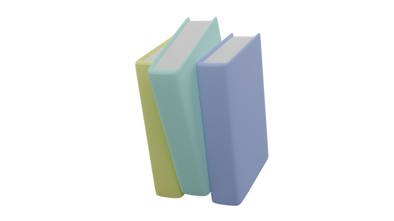 Livres  3D Icon