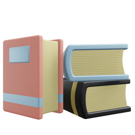 Livres  3D Icon