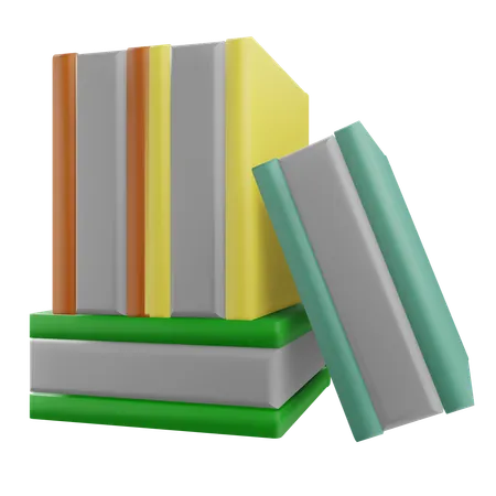 Livres  3D Icon