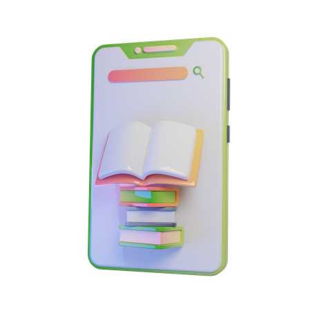 Livres électroniques  3D Icon