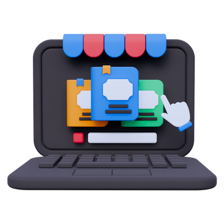 Librairie  3D Icon