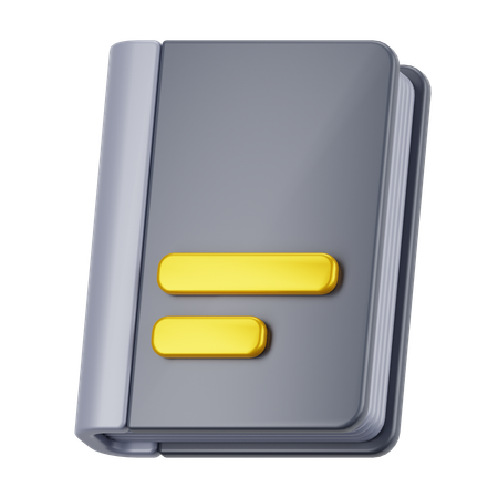 Livro  3D Icon