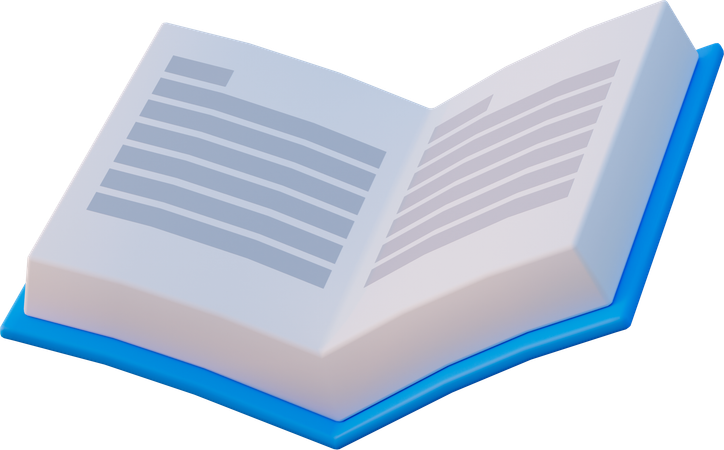 Livro  3D Icon