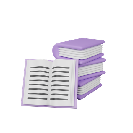 Livro  3D Icon