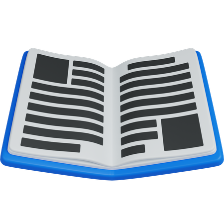 Livro  3D Icon