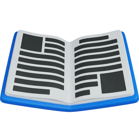 Livro  3D Icon