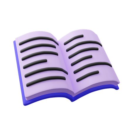 Livro  3D Icon